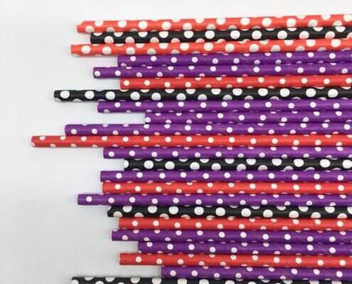 Purple Straws