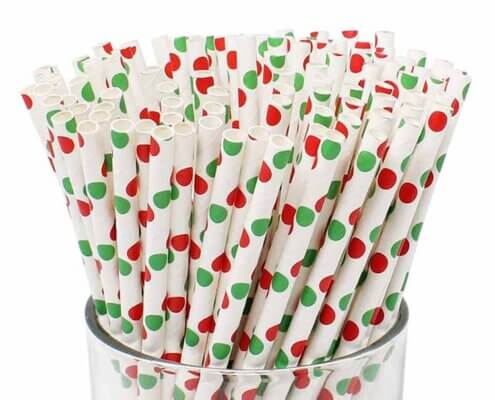 Cake Pops Paper Straws