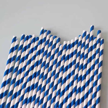 Cheap Striped Straws