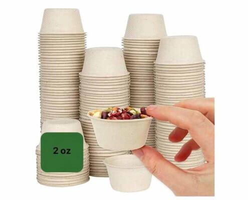 2 oz Portion Cups with Lids