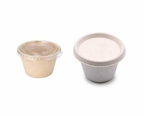 2oz Condiment Cups with Lids