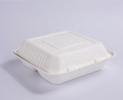 3 Compartment Hinged Lid Containers