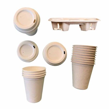 8 oz Compostable Coffee Cups