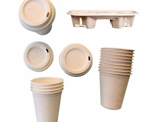 8 oz Compostable Coffee Cups