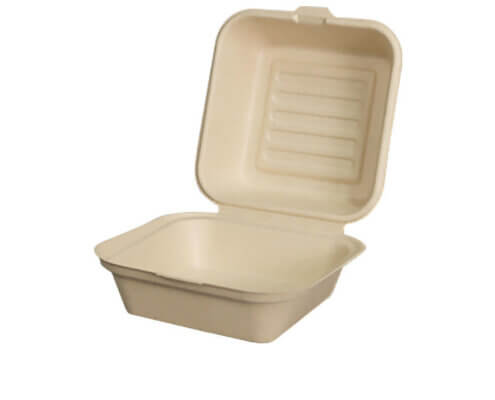 Bagasse Clamshell Containers