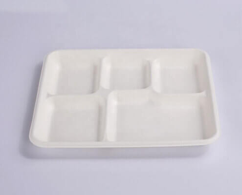 Biodegradable Cafeteria Food Trays
