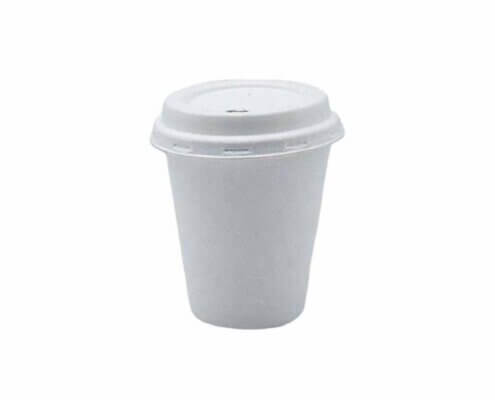 Biodegradable Coffee Cups with Lids