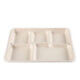 Compostable Cafeteria Lunch Trays