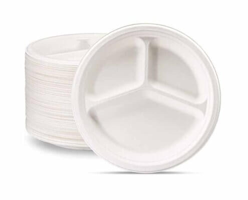 Compostable Compartment Plates