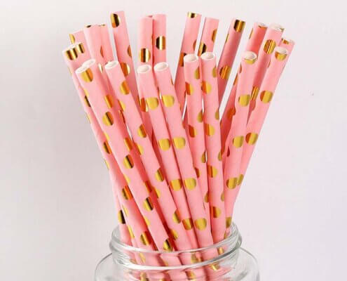 Decorative Drinking Straws for Parties