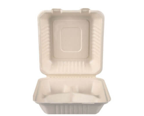 Pulp Hinged Lid Containers