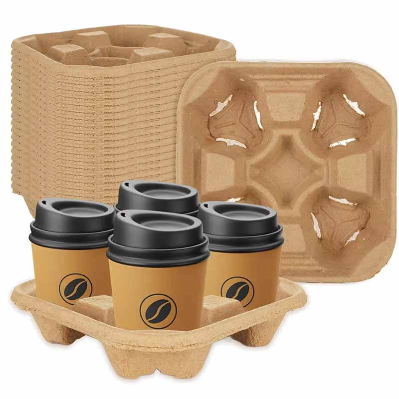 Bagasse Drink Carrier