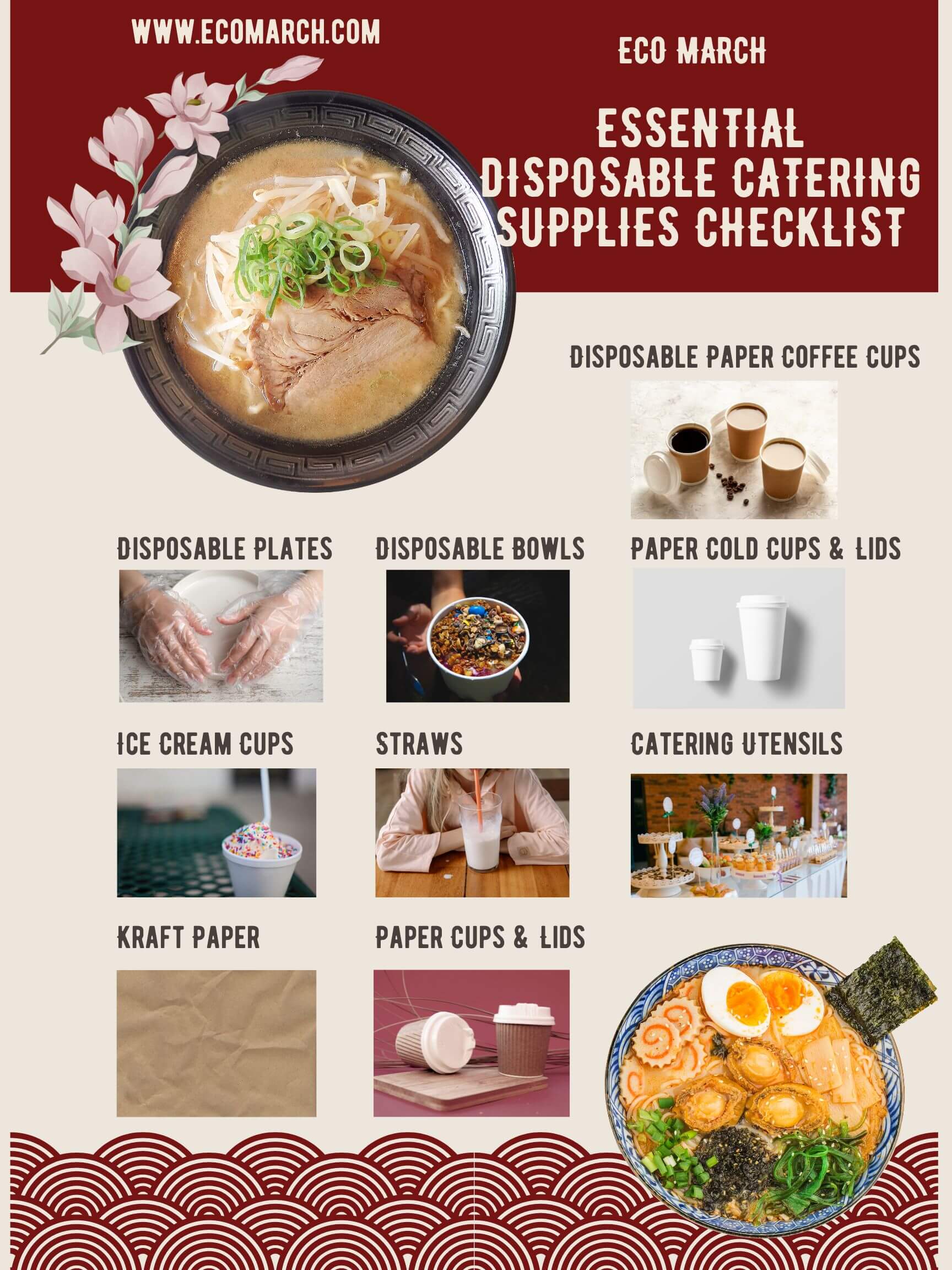 Essential Disposable Catering Supplies Checklist